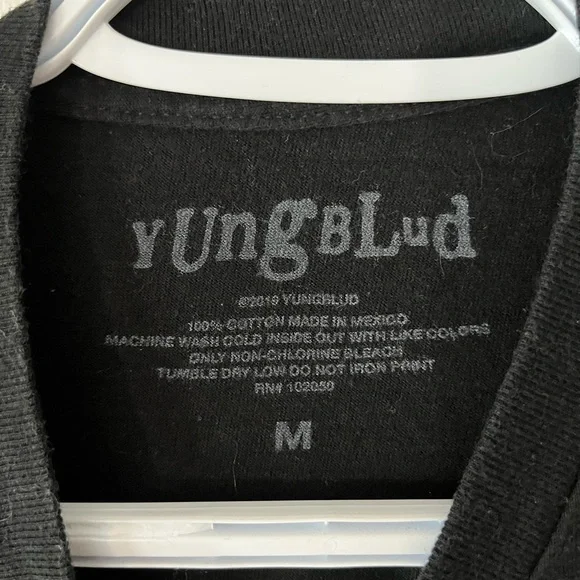 YUNGBLUD “Loner” Album Cover Art Graphic T-Shirt - Picture 2 of 3